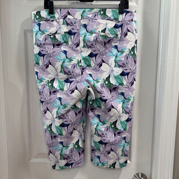 Chico’s Brigitte Lily Pull On Slim Capri Pants - Picture 7 of 11